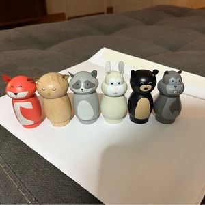 Hearth & Hand with Magnolia Woodland Animal Figurine Set, 6-piece